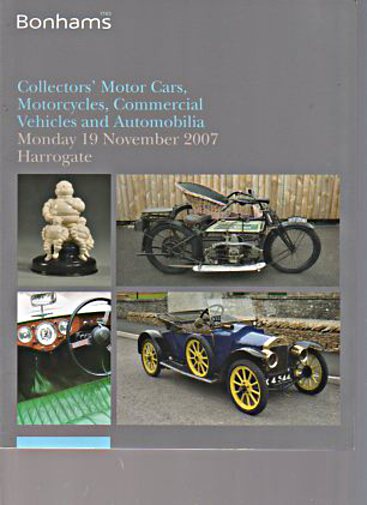 Bonhams 2007 Collectors Cars Motorcycles & Commercial Vehicles