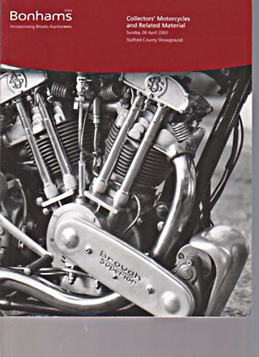 Bonhams 2002 Collectors Motorcycles & Related Material - Click Image to Close