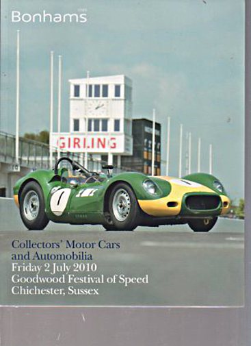 Bonhams July 2010 Collectors' Motor Cars & Automobilia