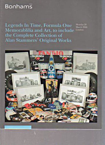 Bonhams 2006 Legends in Time Formula One Memorabilia