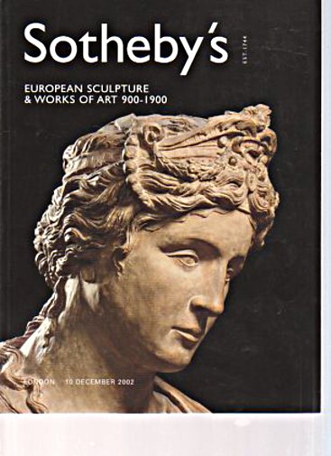 Sothebys 2002 European Sculpture & Works of Art 900 - 1900