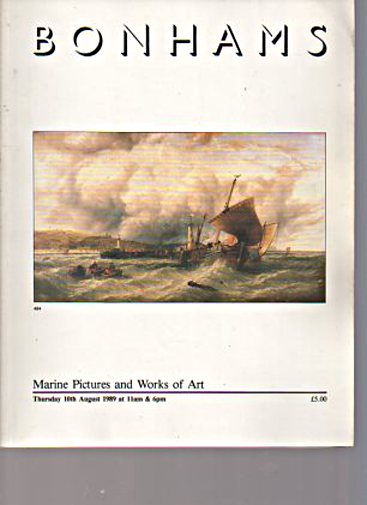 Bonhams August 1989 Marine Pictures & Works of Art