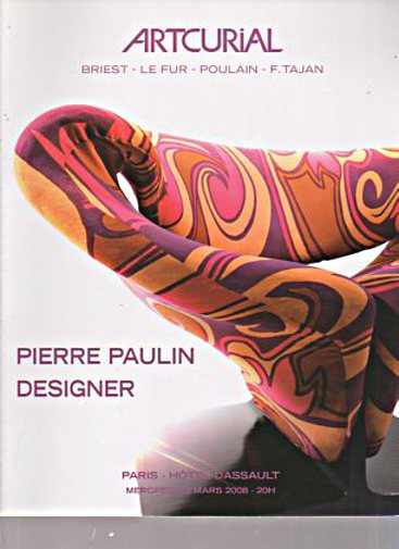 Artcurial 2008 Pierre Paulin Designer