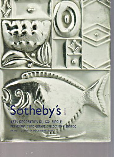 Sothebys December 2006 20th Century Decorative Arts