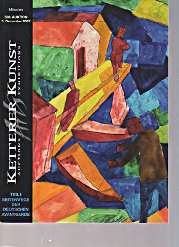 Ketterer 2007 German Avant-garde Art