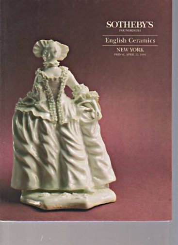 Sothebys 1994 English Ceramics (Digital Only)