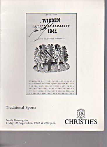 Christies 1992 Traditional Sports