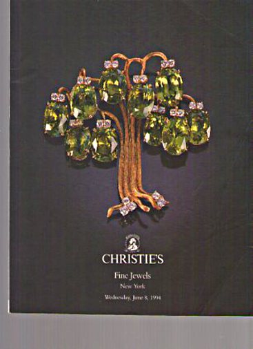 Christies NY 1994 Fine Jewels