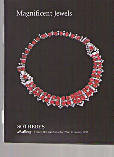 Sothebys St Moritz 1997 Magnificent Jewels
