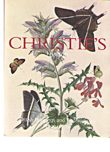 Christies 1999 British Drawings, Watercolours 1700-1900
