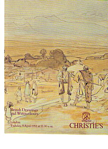 Christies April 1991 British Drawings and Watercolours