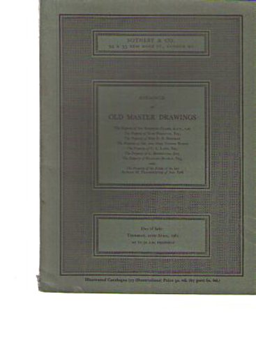Sothebys April 1967 Old Master Drawings (Digital only)