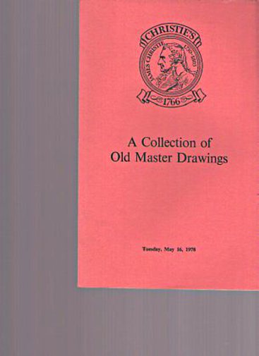 Christies May 1978 A Collection of Old Master Drawings