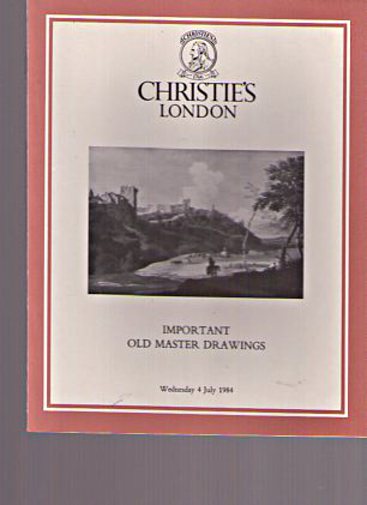 Christies 1984 Important Old Master Drawings