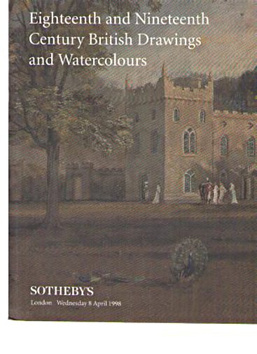 Sothebys 1998 18th & 19th C British Drawings & Watercolours