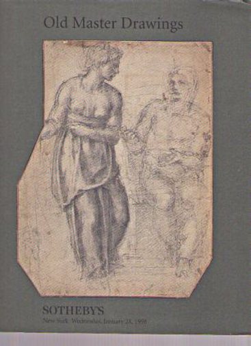 Sothebys January 1998 Old Master Drawings Christ & the Woman of Samaria