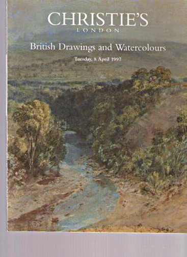 Christies 1997 British Drawings and Watercolours - Click Image to Close