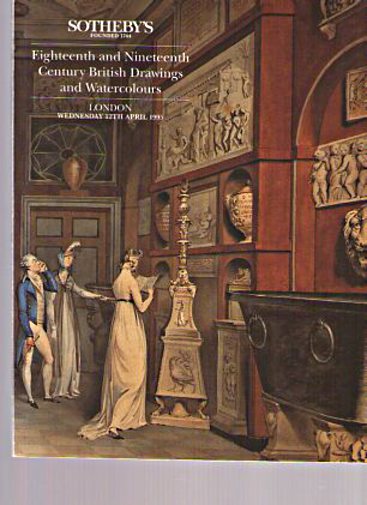Sothebys 1995 18th & 19th C British Drawings & Watercolours