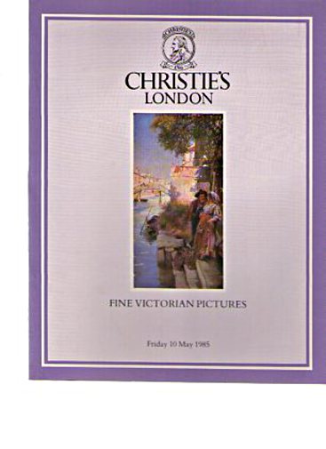 Christies May 1985 Fine Victorian Pictures - Click Image to Close