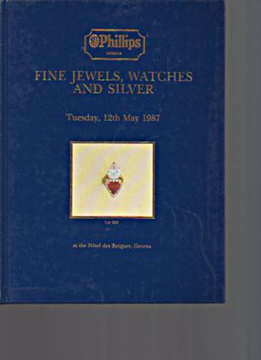 Phillips 1987 Fine Jewels, Watches and Silver