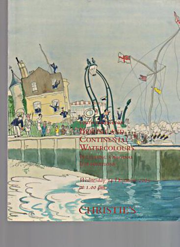 Christies 2005 British & Continental Watercolours - Click Image to Close