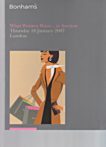 Bonhams January 2007 "What Women Want ... at Auction" (Digital only)