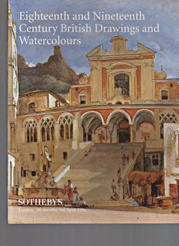 Sothebys 1996 18th & 19th C British Drawings, Watercolours