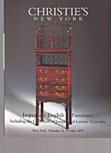 Christies 1999 Important English Furniture (Schieslzer)