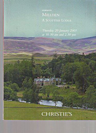 Christies 2005 Millden: A Scottish Lodge