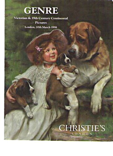 Christies 1998 Victorian & 19th C Continental Pictures