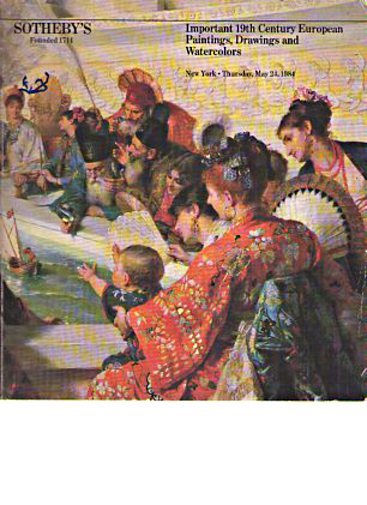 Sothebys 1984 Important 19th Century European Paintings