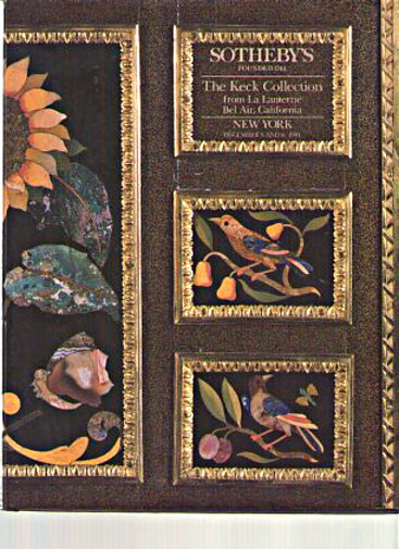 Sothebys 1991 The Keck Collection from La Lanterne Bel Air