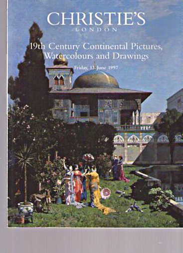 Christies 1997 19th Century Continental Pictures Watercolours