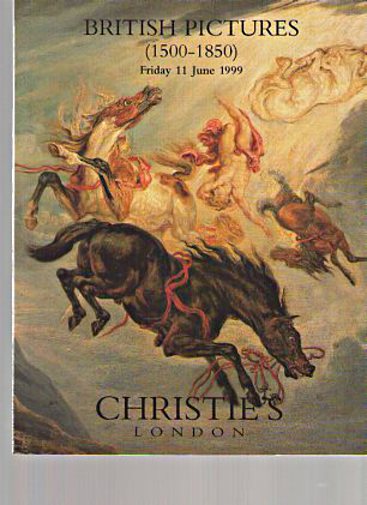 Christies 1999 British Pictures (1500 - 1850)