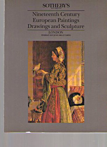 Sothebys 1988 19th Century European Paintings, Sculpture