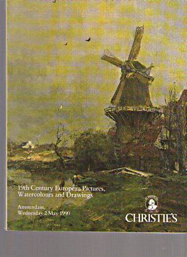 Christies 1990 19th Century European Pictures, Watercolours