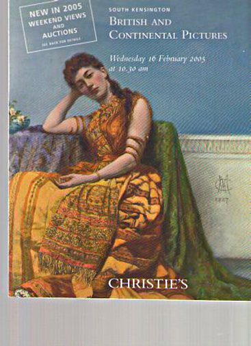 Christies February 2005 British & Continental Pictures - Click Image to Close