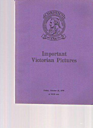 Christies 1979 Important Victorian Pictures - Click Image to Close