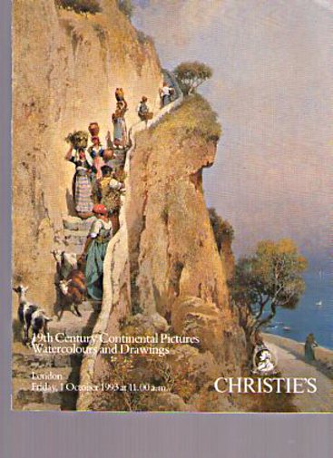 Christies October 1993 19th Century Continental Pictures & Drawings