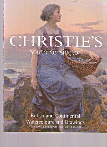 Christies 2000 British & Continental Watercolours, Drawings