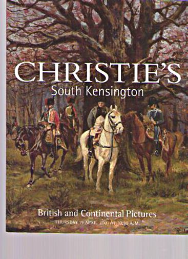 Christies 2001 British & Continental Pictures
