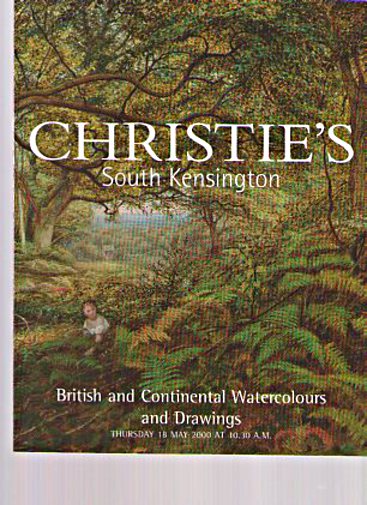 Christies May 2000 British & Continental Watercolours, Drawings