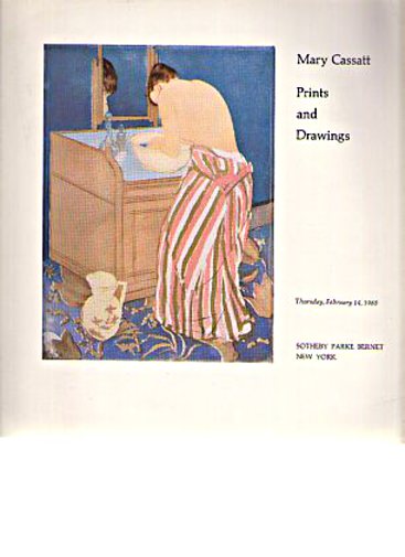 Sothebys 1980 Mary Cassatt Prints & Drawings