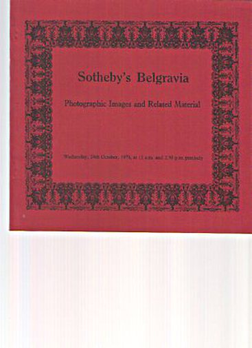 Sothebys October 1979 Photographic Images & Related Material