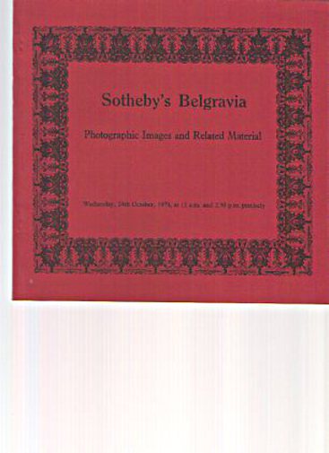 Sothebys October 1979 Photographic Images & Related Material (Digital only)