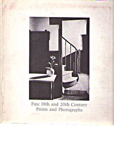 Sothebys 1979 Fine 19th & 20th Century Photographs & Prints