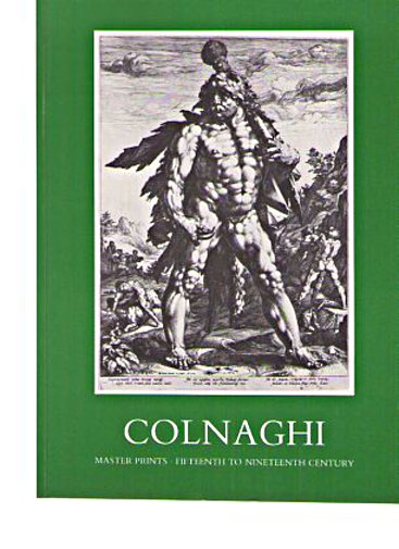 Colnaghi 1987 Master Prints 15th - 19th Century - Click Image to Close