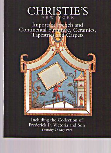 Christies 1999 Important French & Continental Furniture Ceramics (Digital only)