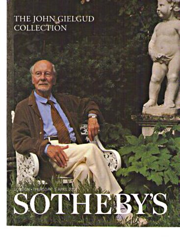 Sothebys 2001 The John Gielgud Collection