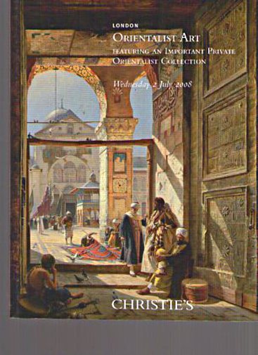 Christies 2008 Orientalist Art inc. Important Private Collection